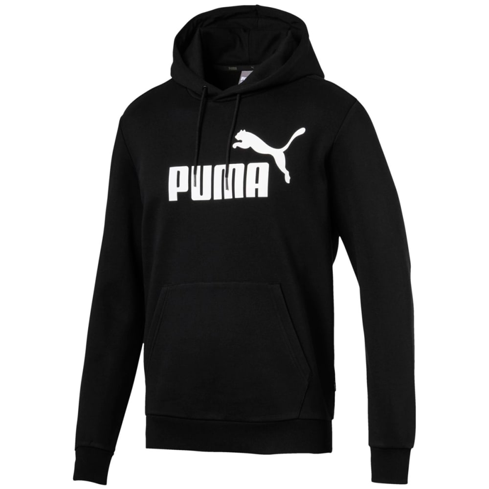 Puma Men's Essentials Fleece Pullover Hoodie - Black, S
