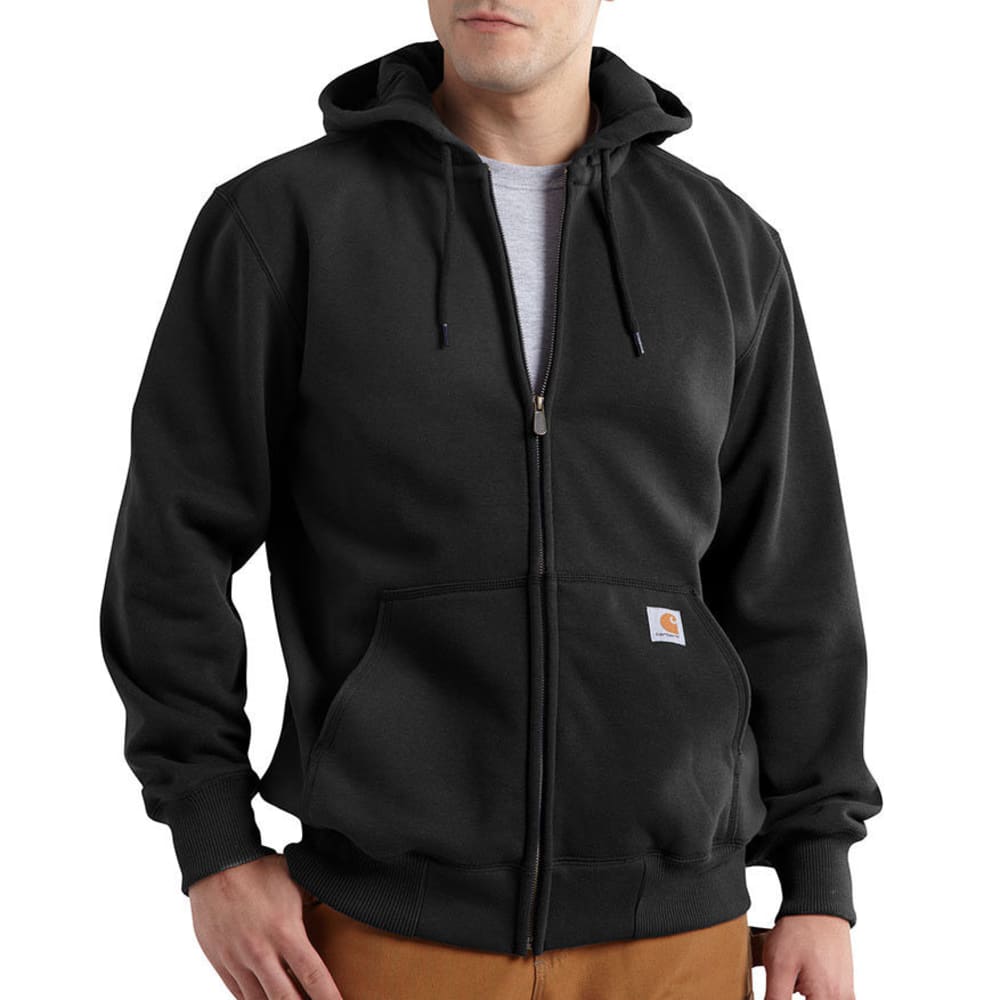 Carhartt Men's Paxton Hood Zip-Front Sweatshirt - Black, M