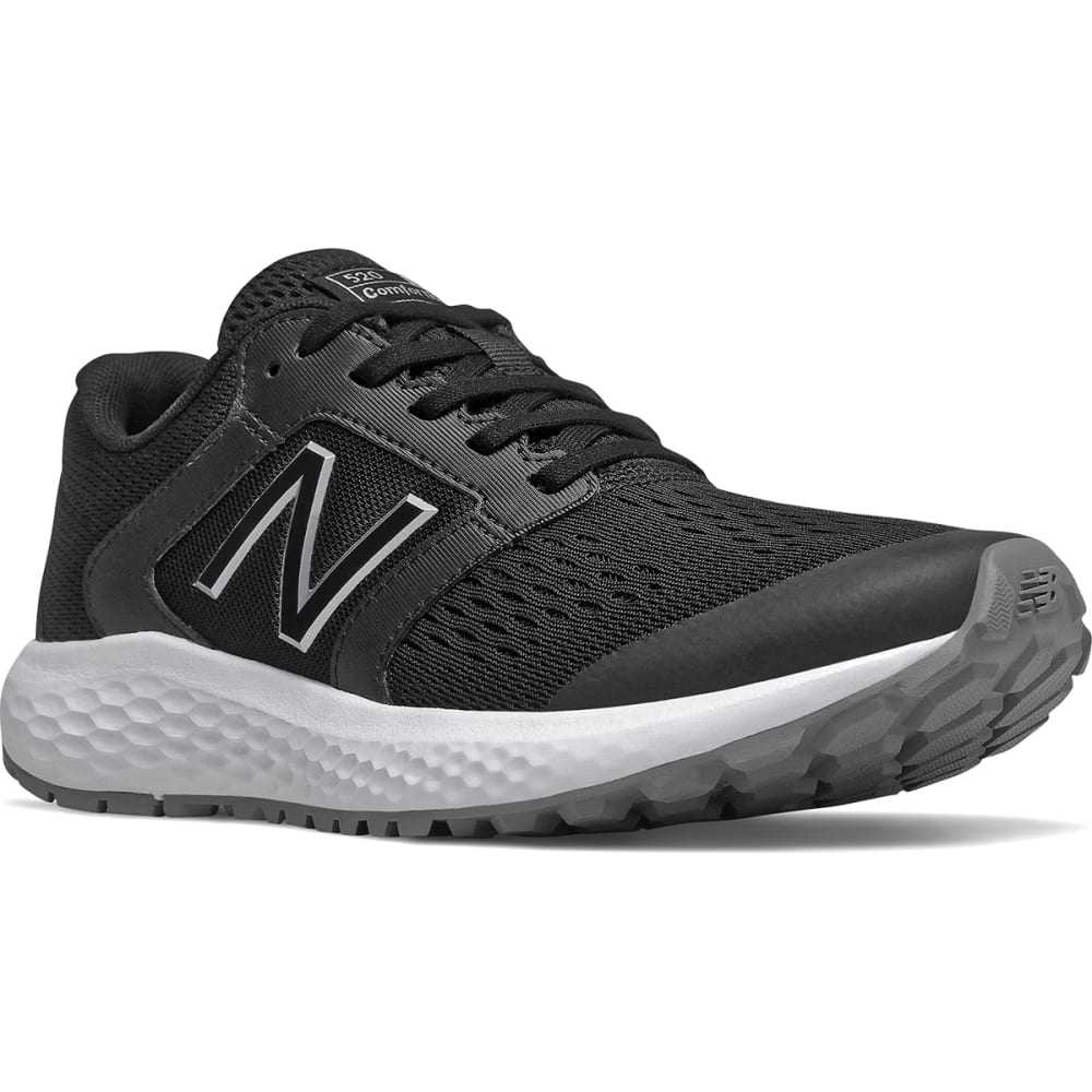New Balance Men's 520 V5 Running Shoe, Wide - Black, 6
