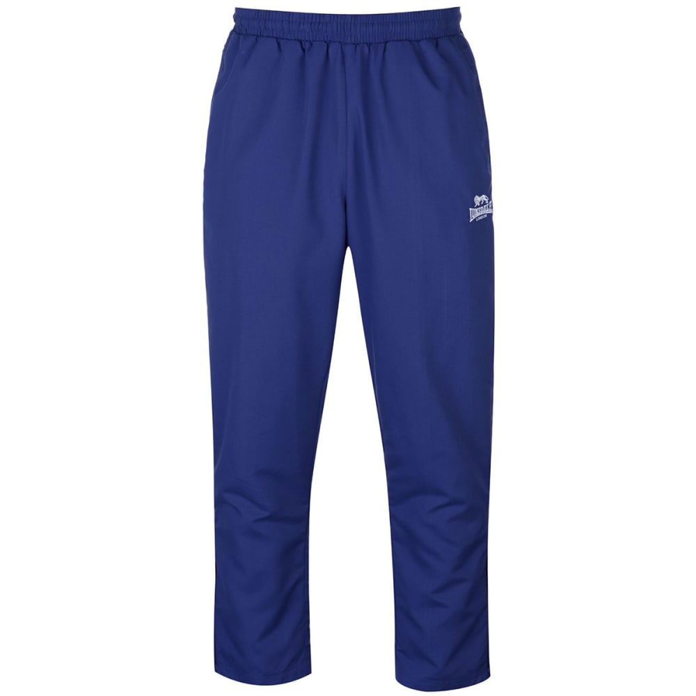 Lonsdale Men's Poly Pants - Blue, L