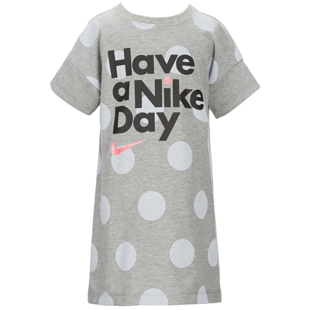 Nike Little Girls' Have A Nike Day Short-Sleeve Dress - Black, 6X