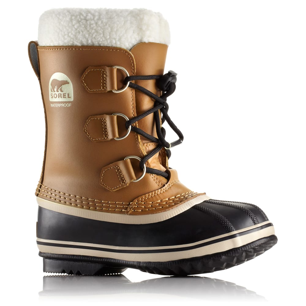 Sorel Youth Yoot Pac Boots - Brown, 3