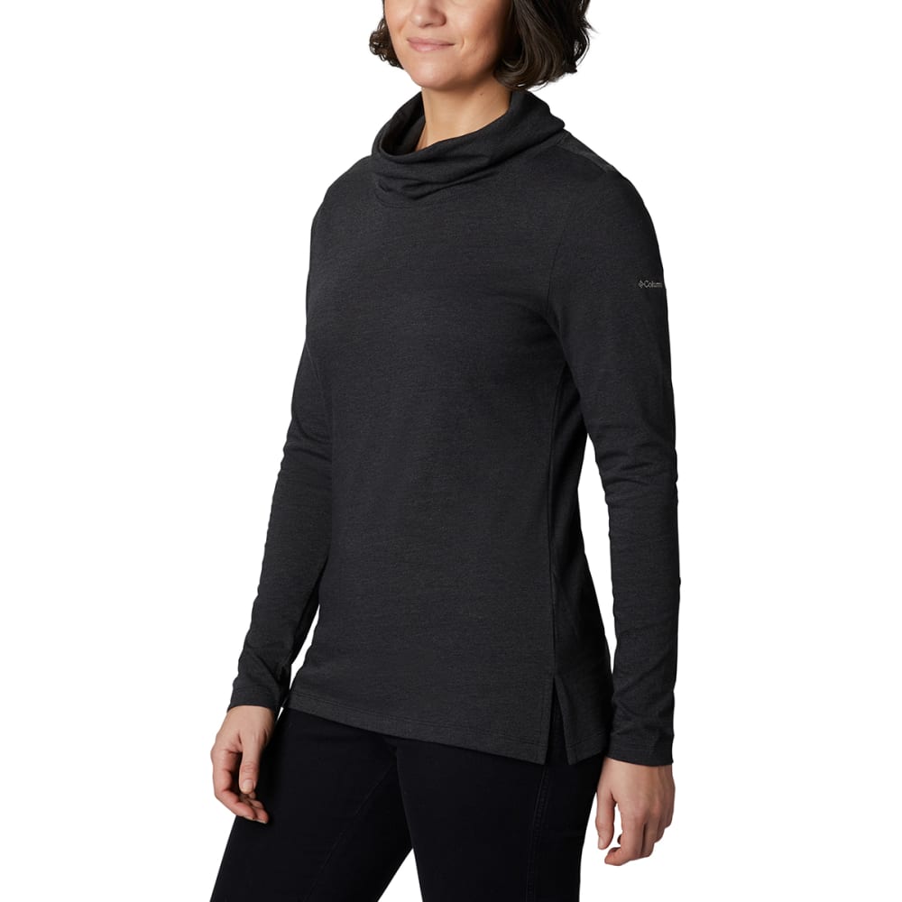Columbia Women's Canyon Point Cowl Neck Shirt - Black, S