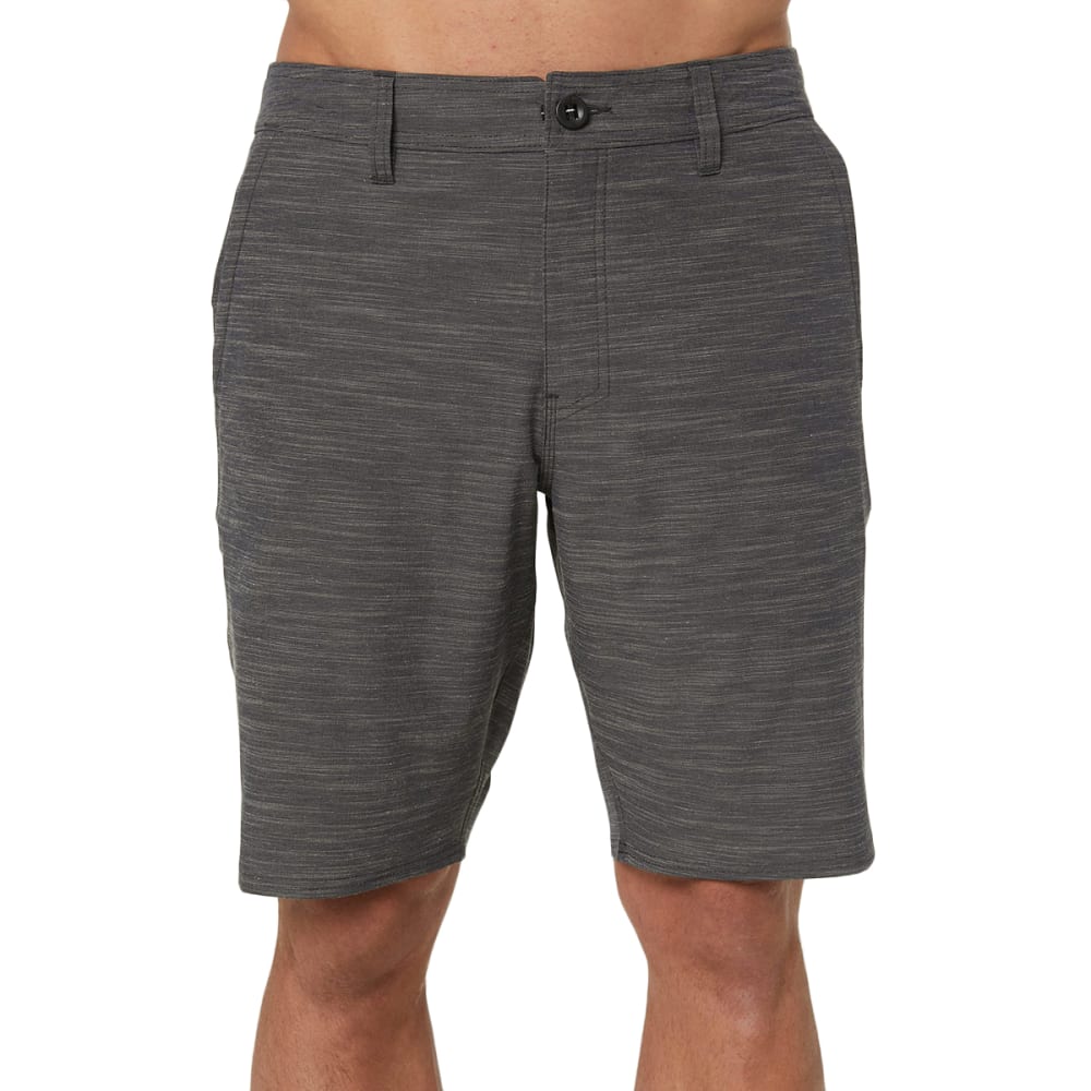 O'neill Men's Locked Slub Hybrid Shorts - Black, 30