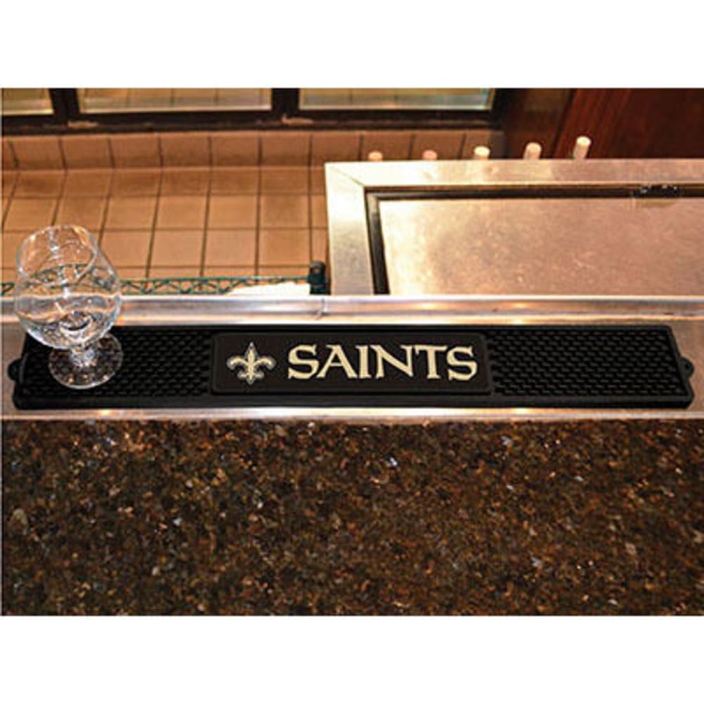 Fan Mats New Orleans Saints Drink Mat, Black