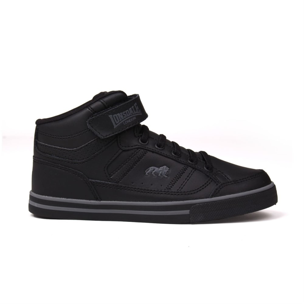 Lonsdale Kids' Canons High-Top Sneakers - Black, 1