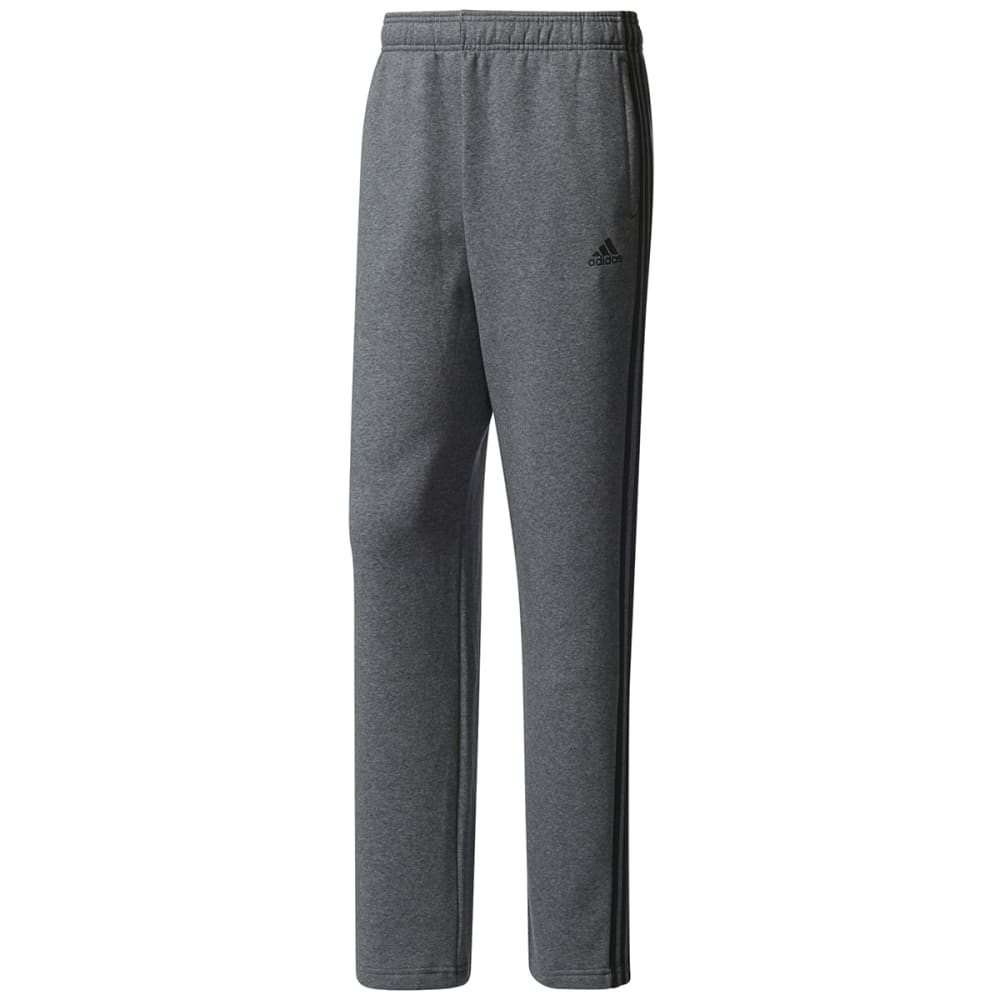 Adidas Men's Essentials 3-Stripes Fleece Pants - Black, S
