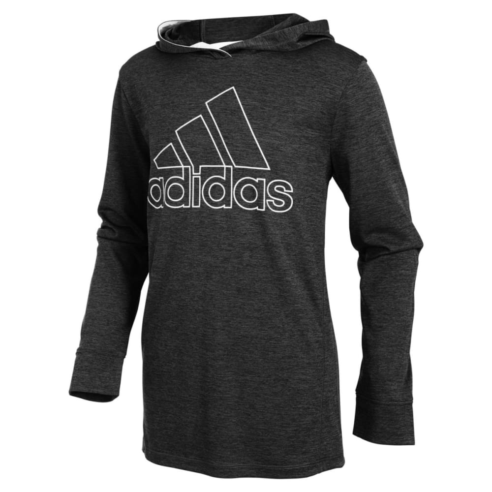 Adidas Big Boys' Coast To Coast Hooded Pullover - Black, S