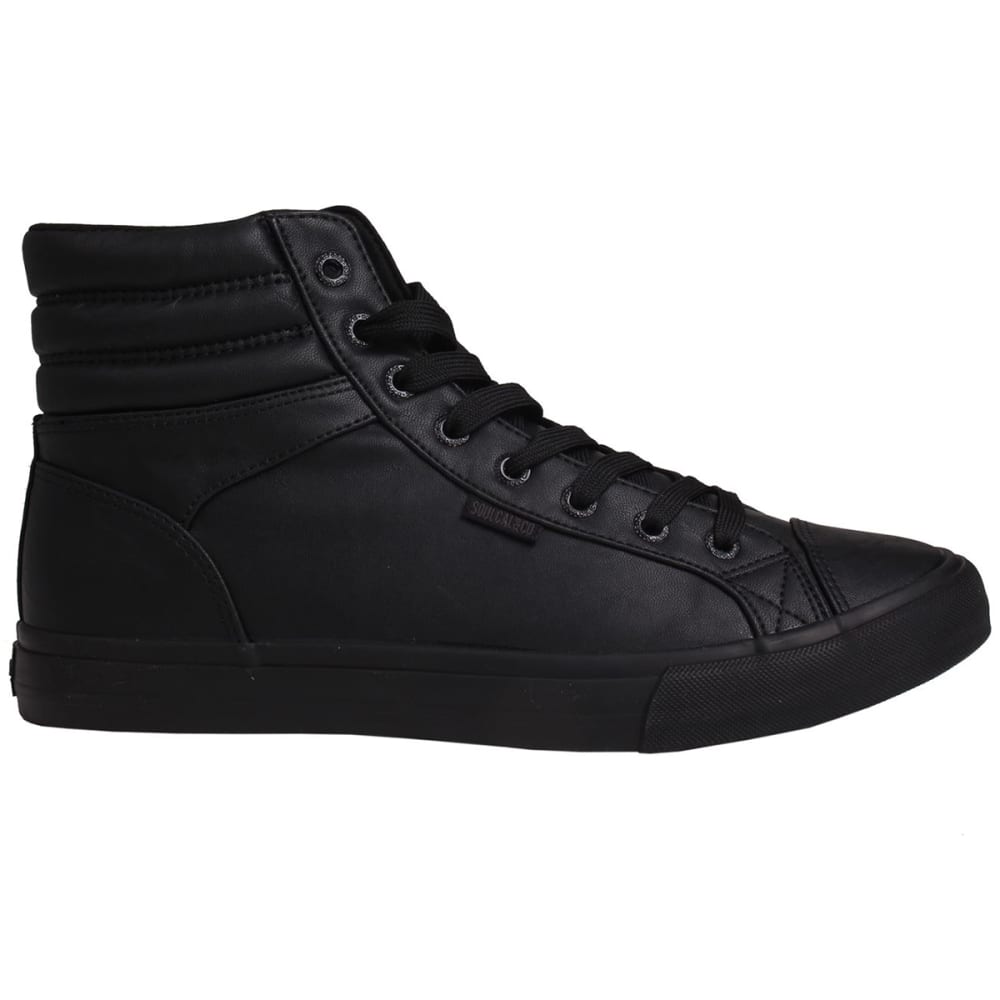 Soulcal Men's Asti High-Top Sneakers - Black, 8