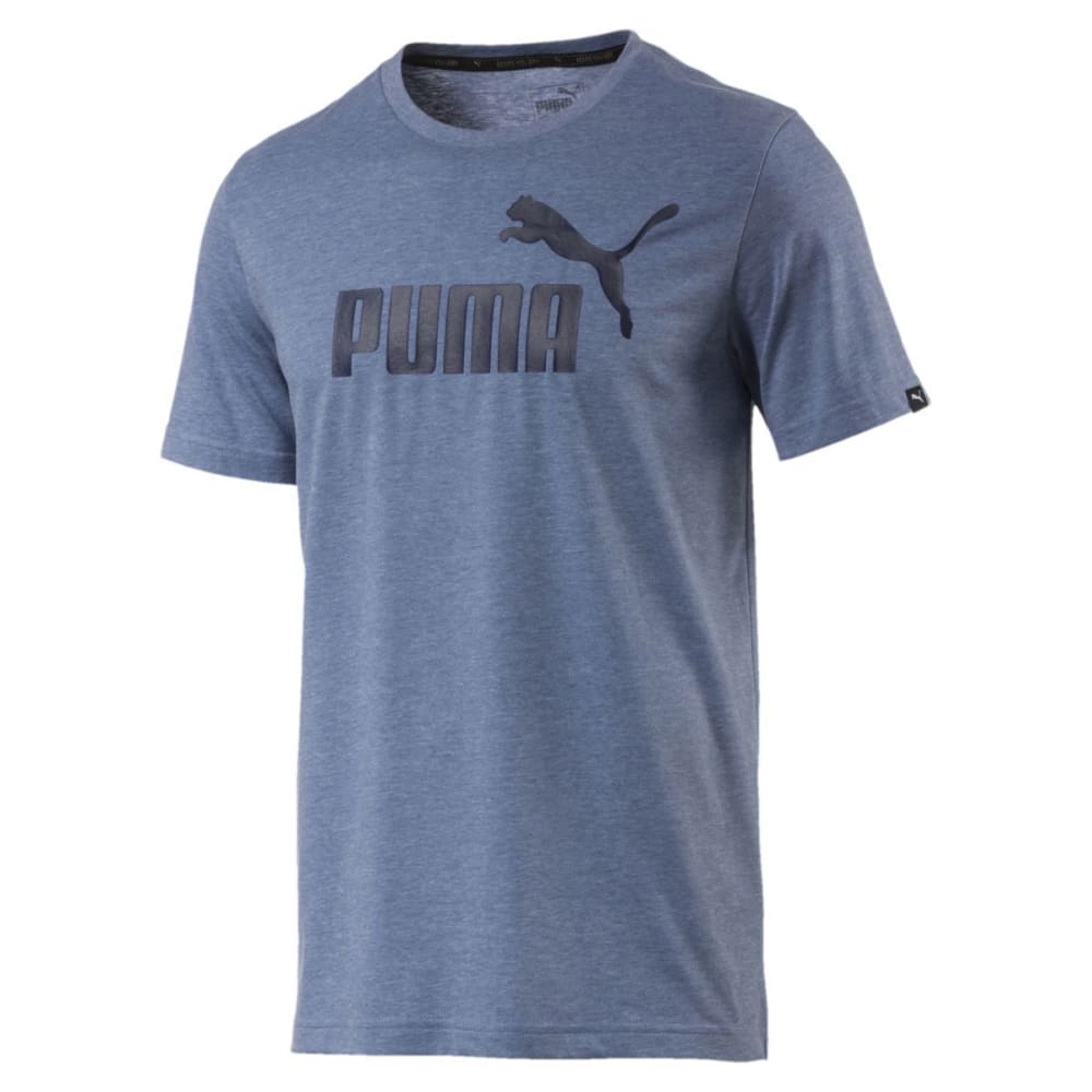 Puma Men's No.1 Heather T-Shirt - Blue, M