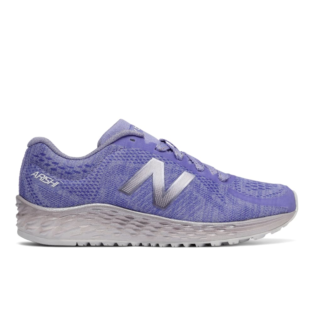 New Balance Girl's Fresh Foam Arishi Running Shoes - Purple, 4.5