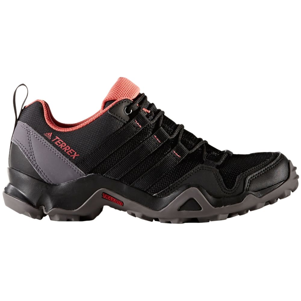 Adidas Women's Terrex Ax2R Hiking Shoes, Black/tactile Pink