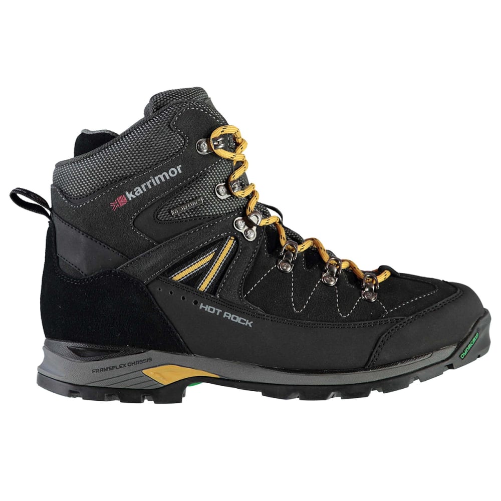Karrimor Men's Hot Rock Waterproof Mid Hiking Boots - Black, 10