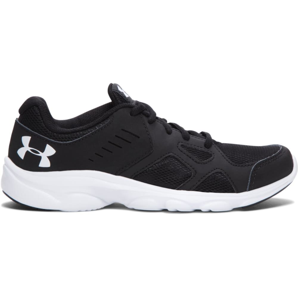 Under Armour Boys' Pace Rn Running Shoes - Black, 5