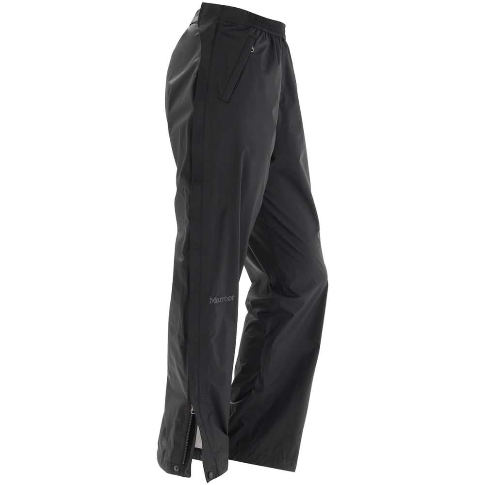 Marmot Women's Precip Full-Zip Pants - Black, XL