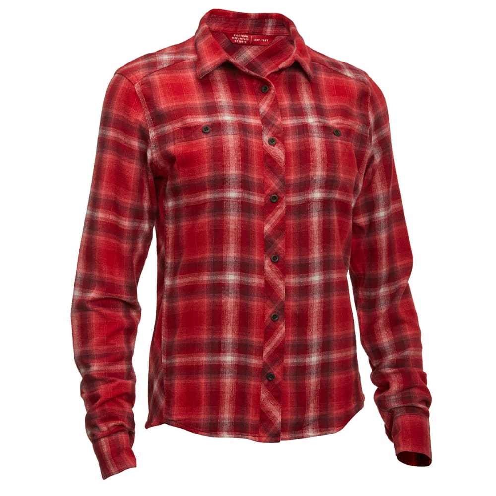 Ems Women's Since  '67 Flannel Shirt - Red, L