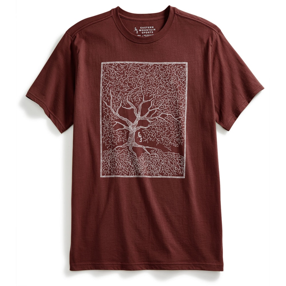 Ems Men's Twisted Tree Graphic Tee - Purple, L