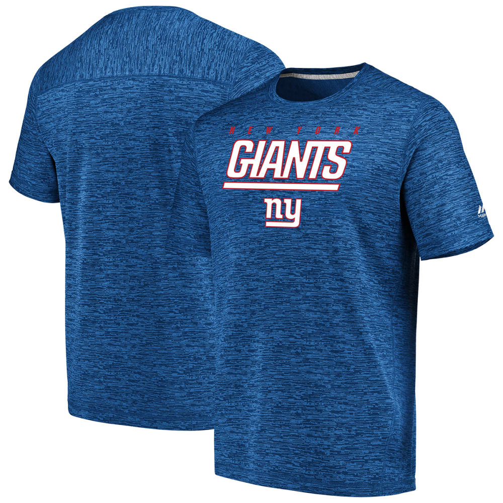 New York Giants Men's Ultra Streak Poly Short-Sleeve Tee - Blue, XL