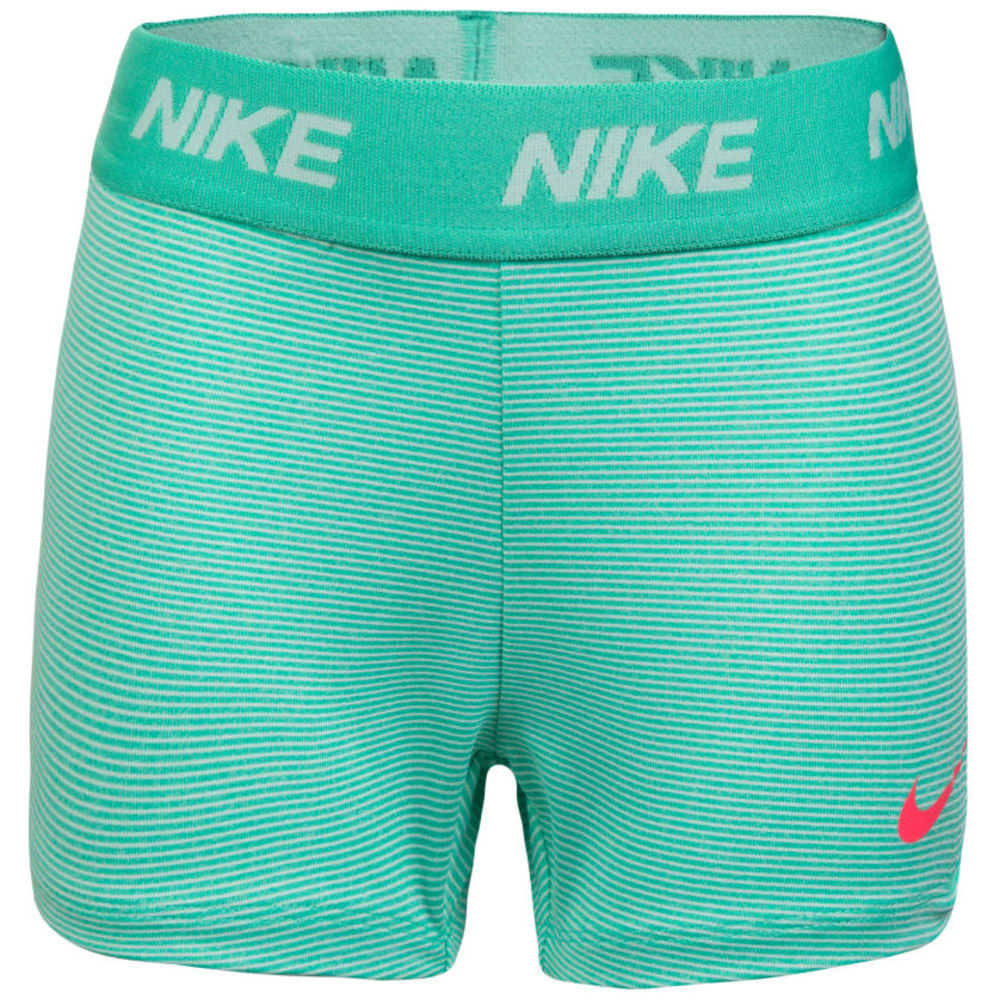 Nike Little Girls' Essentials Dri-Fit Shorts - Green, 4
