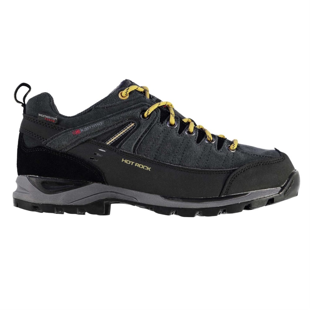 Karrimor Men's Hot Rock Waterproof Low Hiking Shoes - Black, 10
