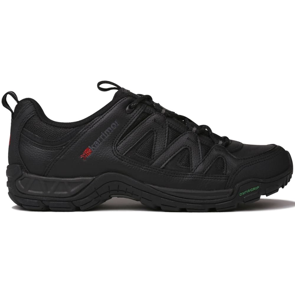 Karrimor Men's Summit Leather Low Hiking Shoes, Black