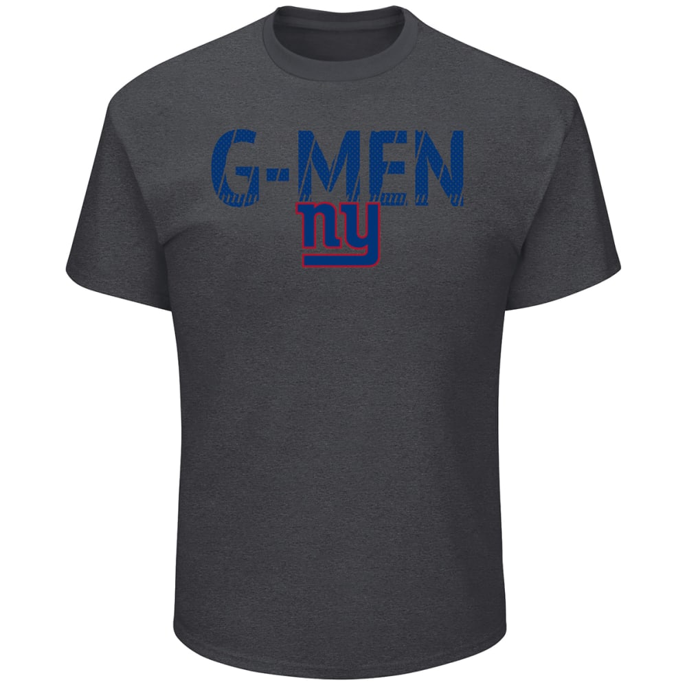 New York Giants Men's Safety Blitz G-Men Short-Sleeve Tee - Black, M