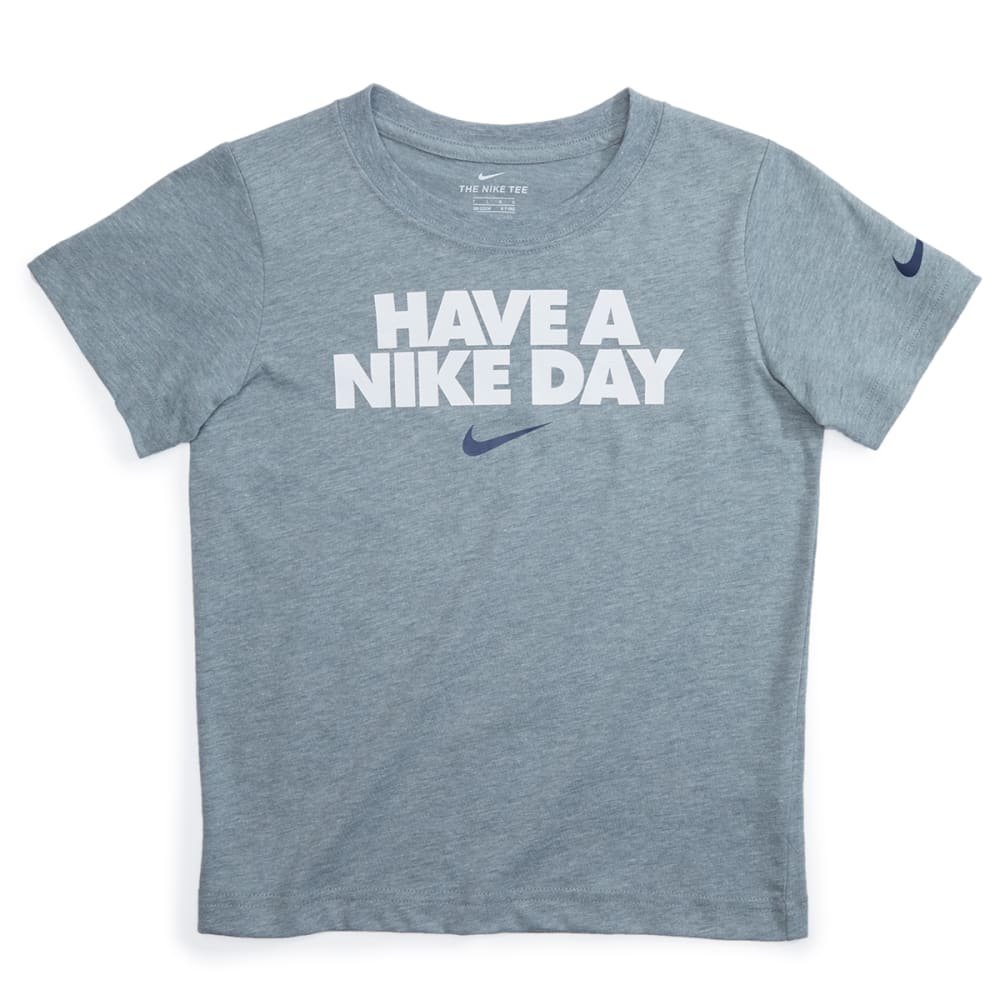 Nike Little Boys' Have A Nike Day Short-Sleeve Tee - Black, 4