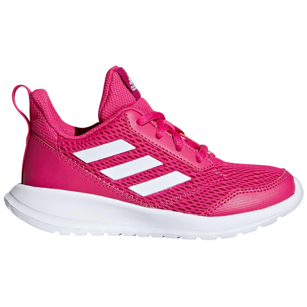 Adidas Girls' Altarun K Running Shoes - Red, 3.5
