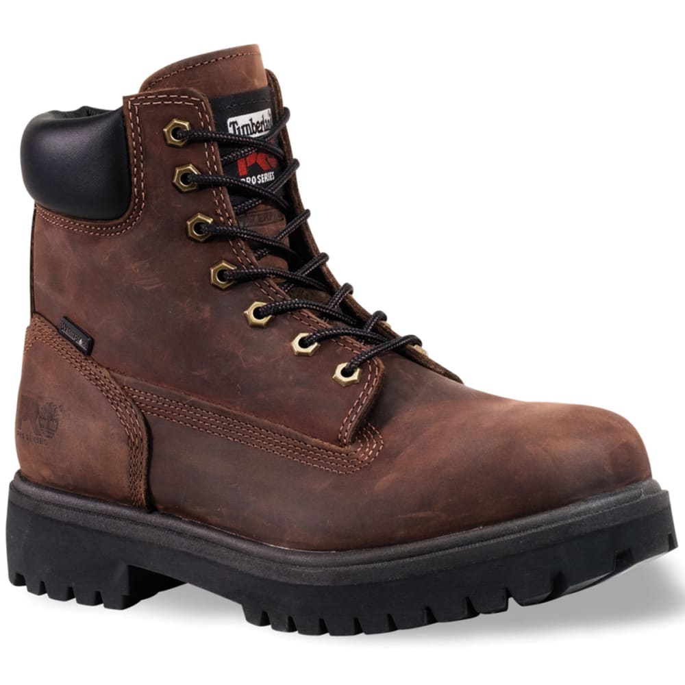 Timberland Pro Men's Direct Attach Steel Toe Work Boots, Medium - Brown, 7.5
