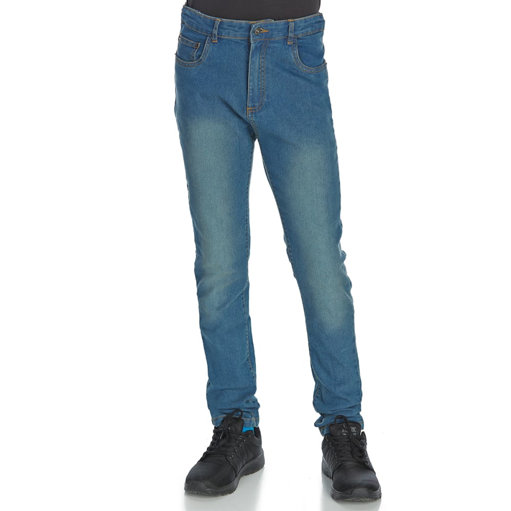 Minoti Big Boys' Skinny Denim Jeans - Blue, 8-9