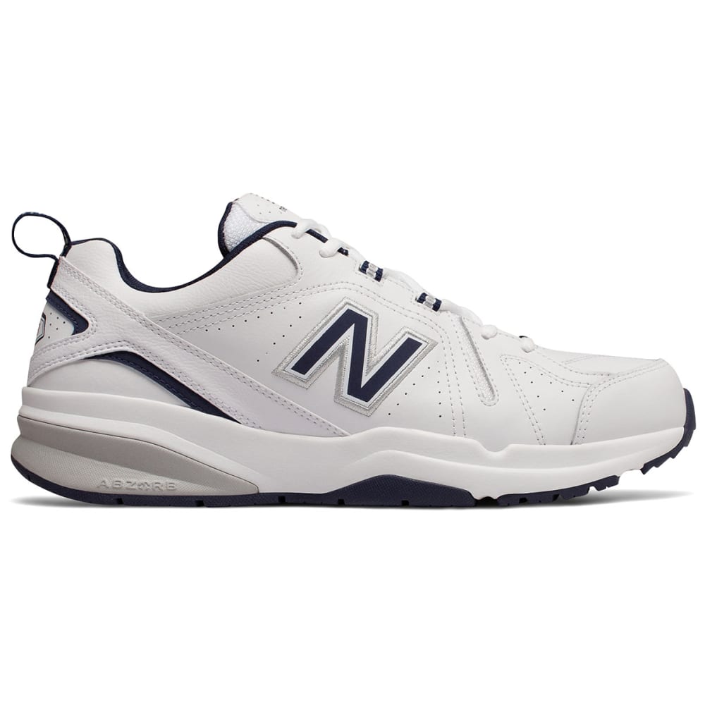New Balance Men's 608V5 Training Shoes, Medium - White, 8.5