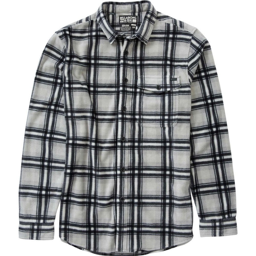 Billabong Men's Furnace Flannel Shirt - Black, L
