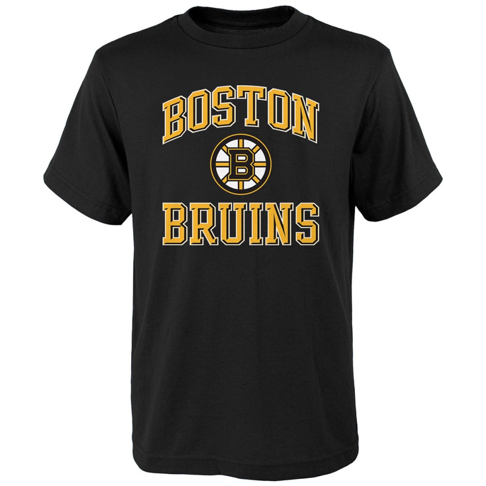 Boston Bruins Big Boys' Ovation Short-Sleeve Tee - Black, M