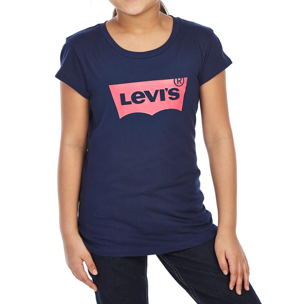Levi's Big Girls' Batwing Short-Sleeve Tee - Blue, L