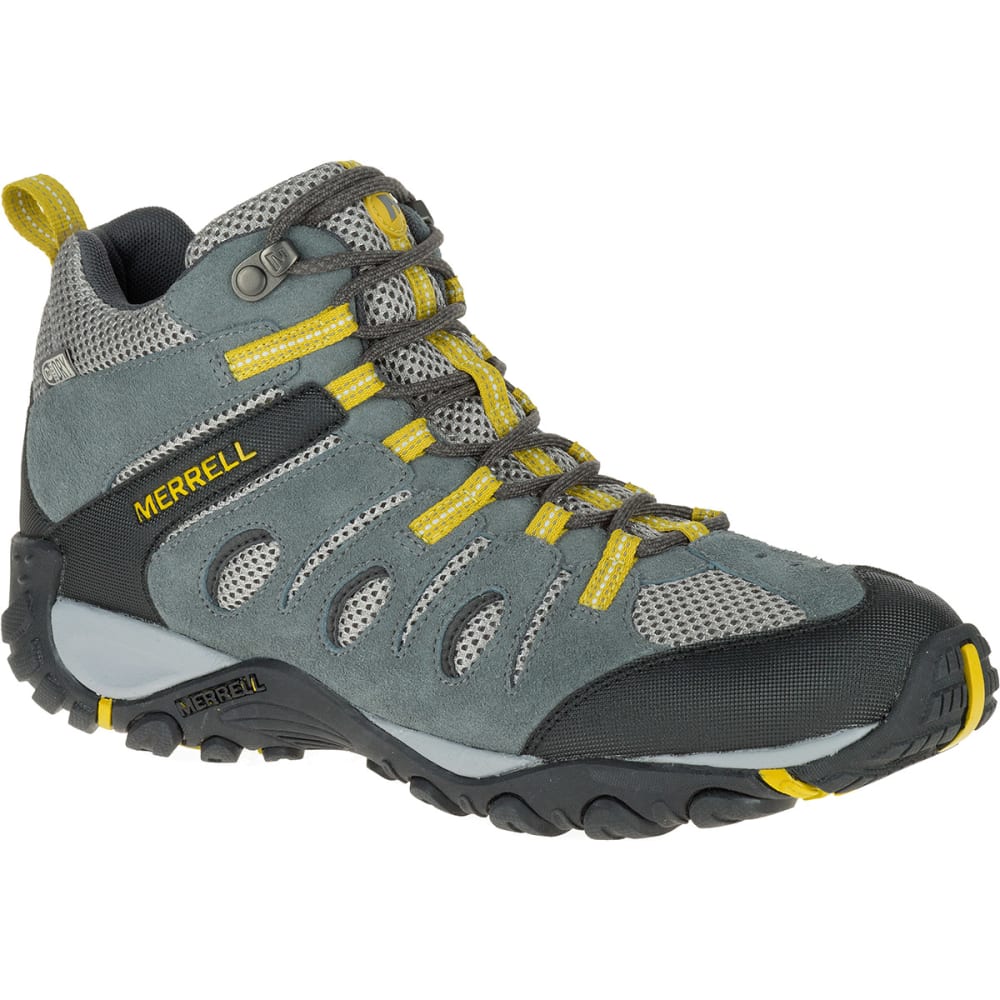 Merrell Men's Onvoyer Mid Waterproof Hiking Boots - Black, 8