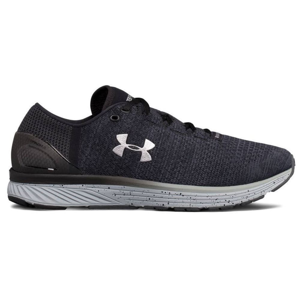 Under Armour Men's Charged Bandit 3 Running Shoes, Stealth/black, Wide