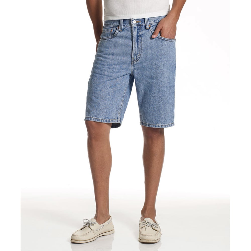 Levi's Young Men's 505 Regular Fit Denim Shorts - Blue, 38