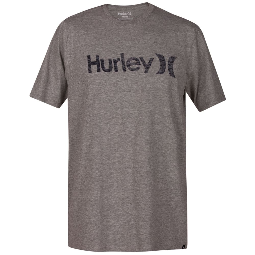 Hurley Guys' One And Only Push Through Short-Sleeve Tee - Black, S