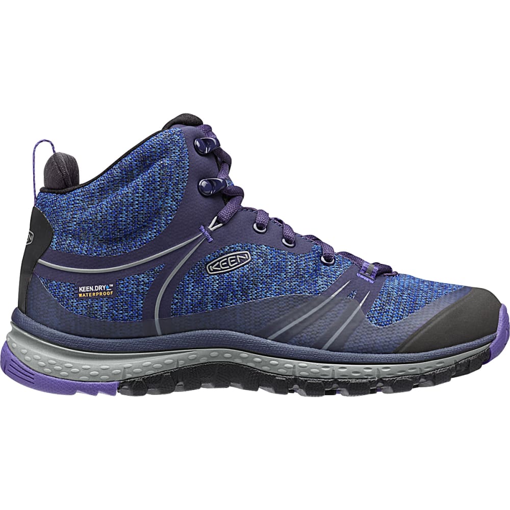 Keen Women's Terradora Waterproof Mid Hiking Boots - Blue, 6