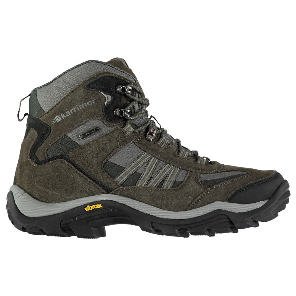Karrimor Men's Weathertite Mid Waterproof Hiking Boots - Black, 10.5