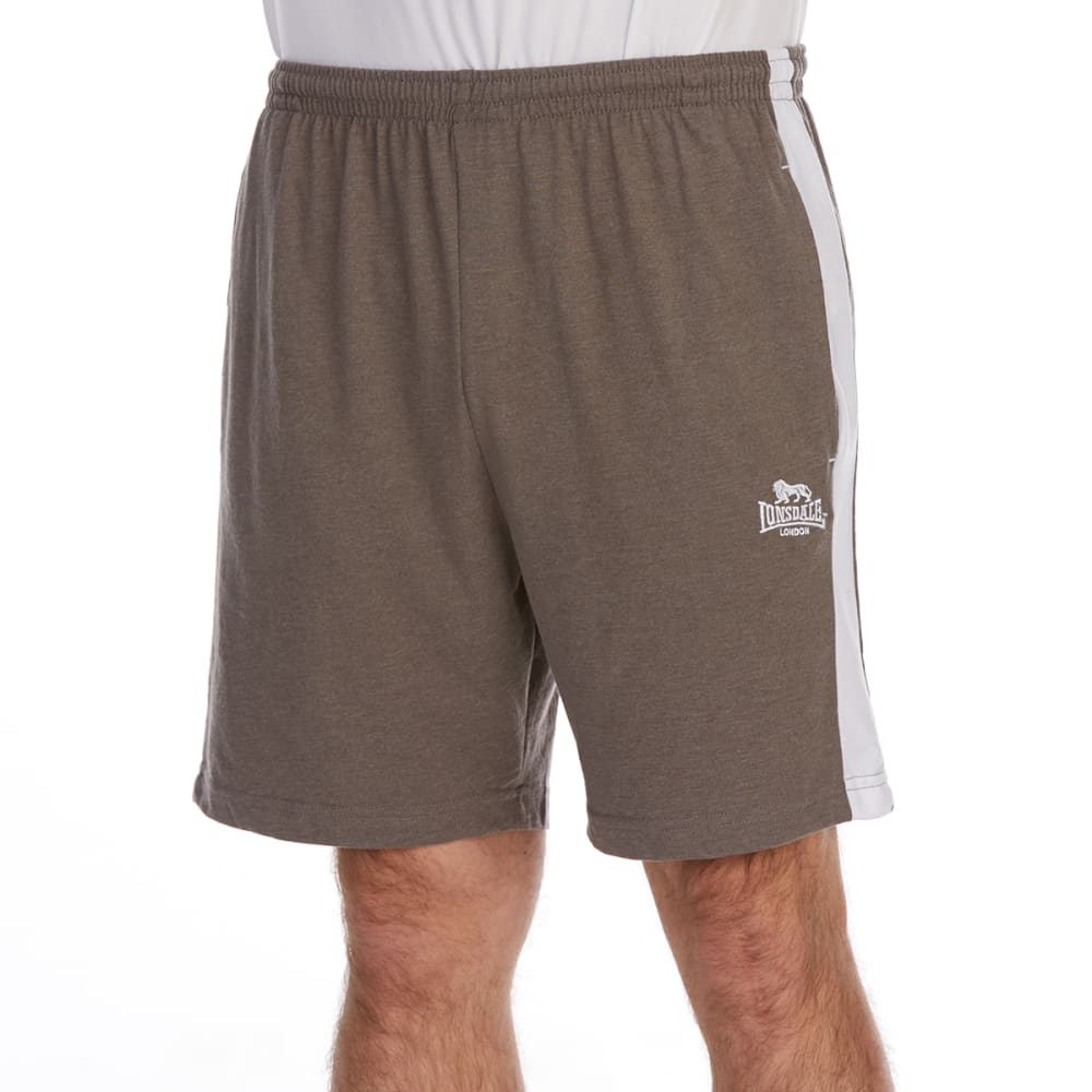 Lonsdale Men's Jersey Shorts - Black, 4XL