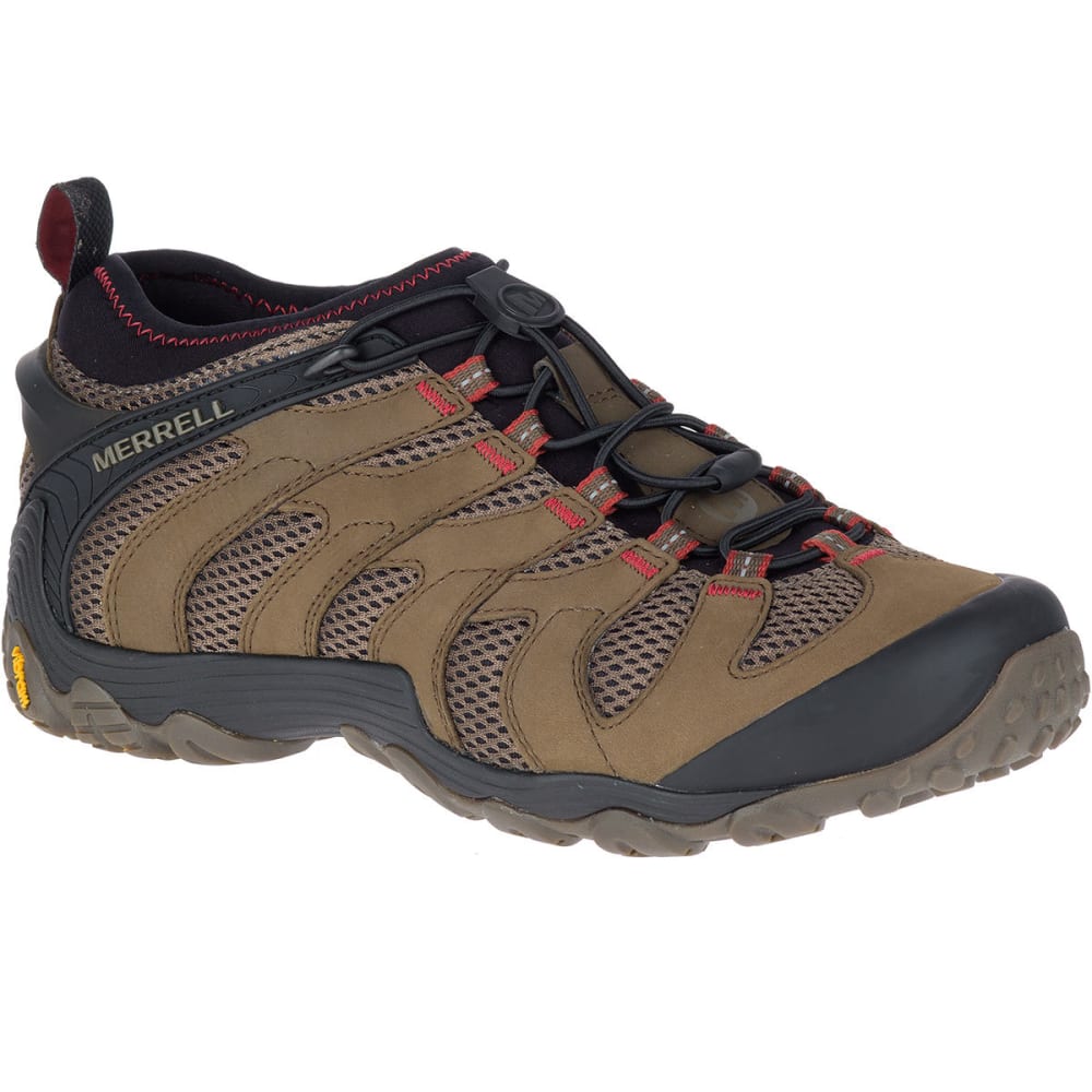 Merrell Men's Chameleon 7 Stretch Low Hiking Shoes - Brown, 8