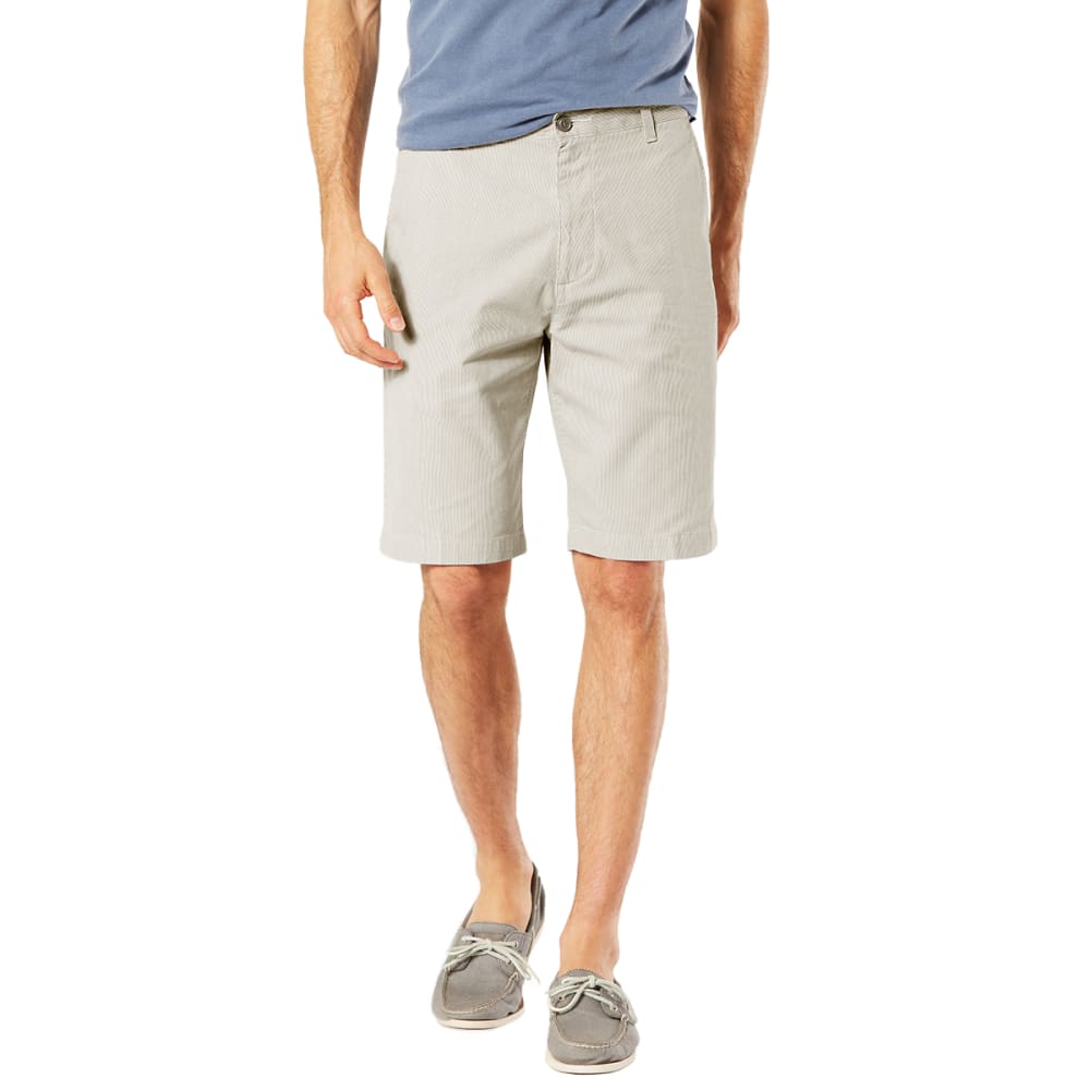 Dockers Men's Perfect Classic Flat-Front Shorts - Brown, 30