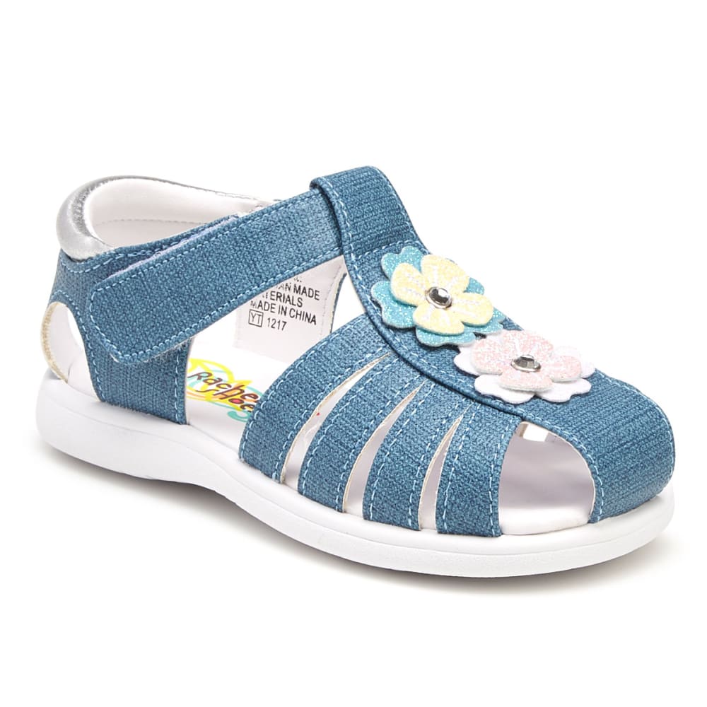 Rachel Shoes Toddler Girls' Mae Fisherman Sandals - Blue, 5