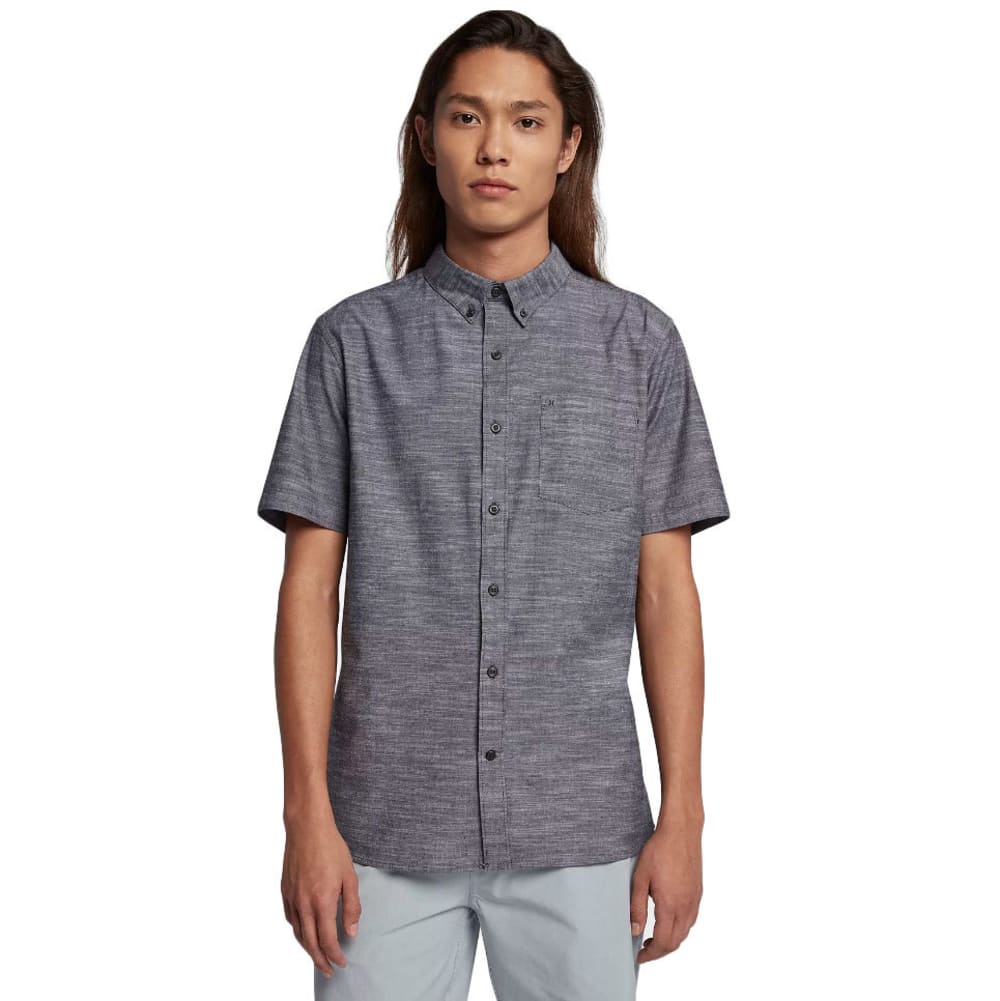 Hurley Men's One & Only Short-Sleeve Shirt - Black, S
