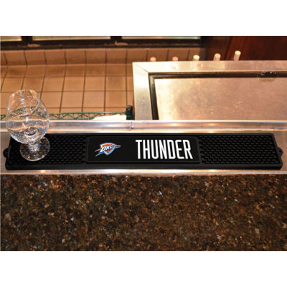 Fan Mats Oklahoma City Thunder Drink Mat, Black