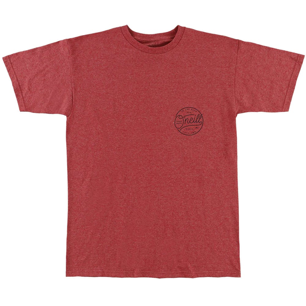 O'neill Guys' Hooked Short-Sleeve Tee - Red, S