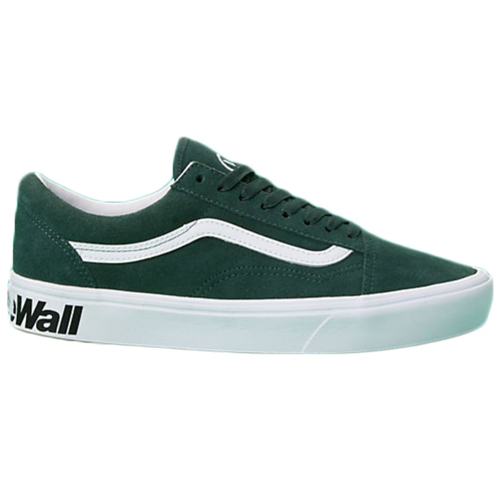 Vans Men's Distort Comfy Cush Old Skool Shoes - Green, 9