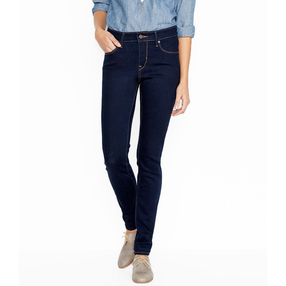 Levi's Women's Mid Rise Skinny Jeans - Blue, 14