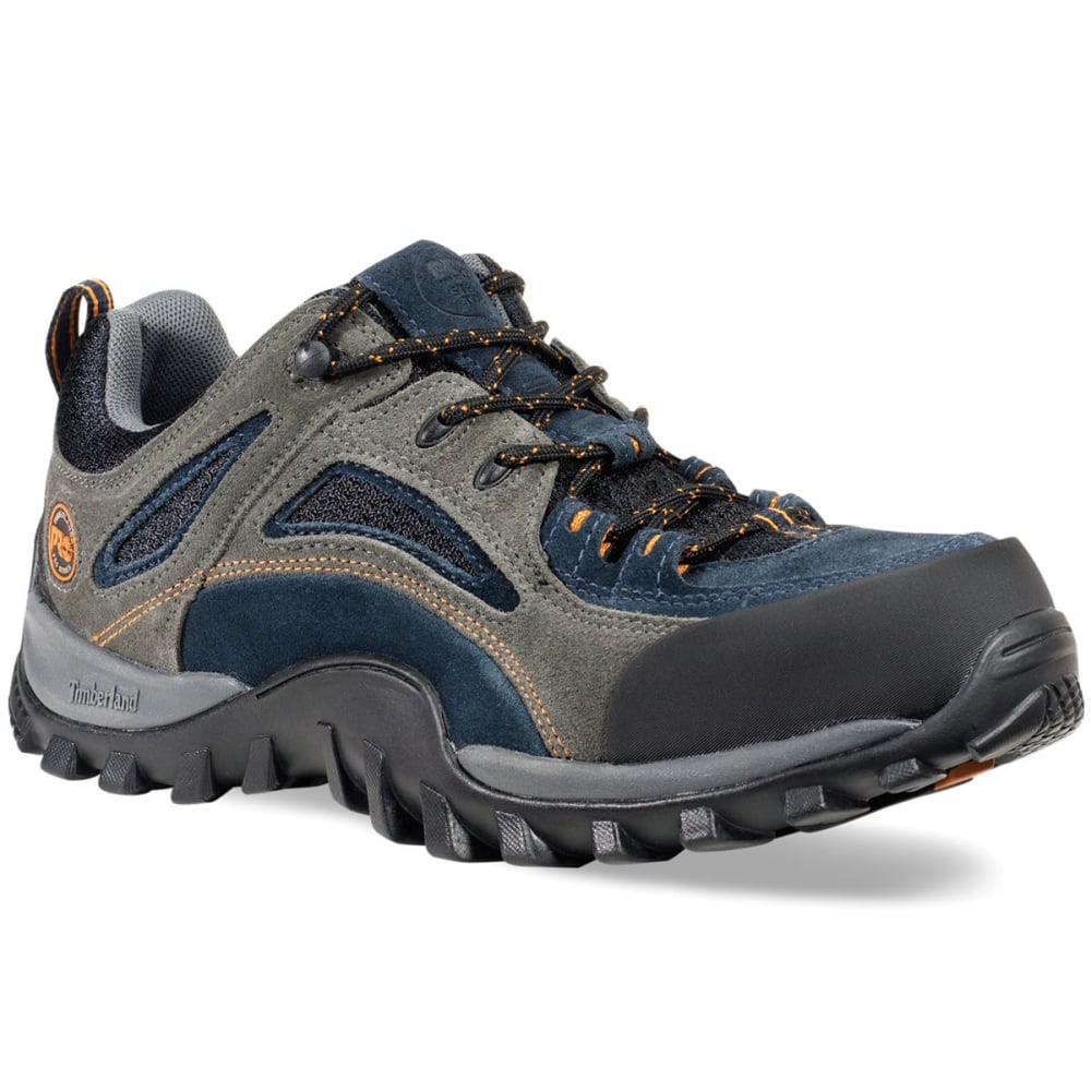 Timberland Pro Men's Mudsill Low Steel Toe Hiking Shoes, Wide - Black, 10